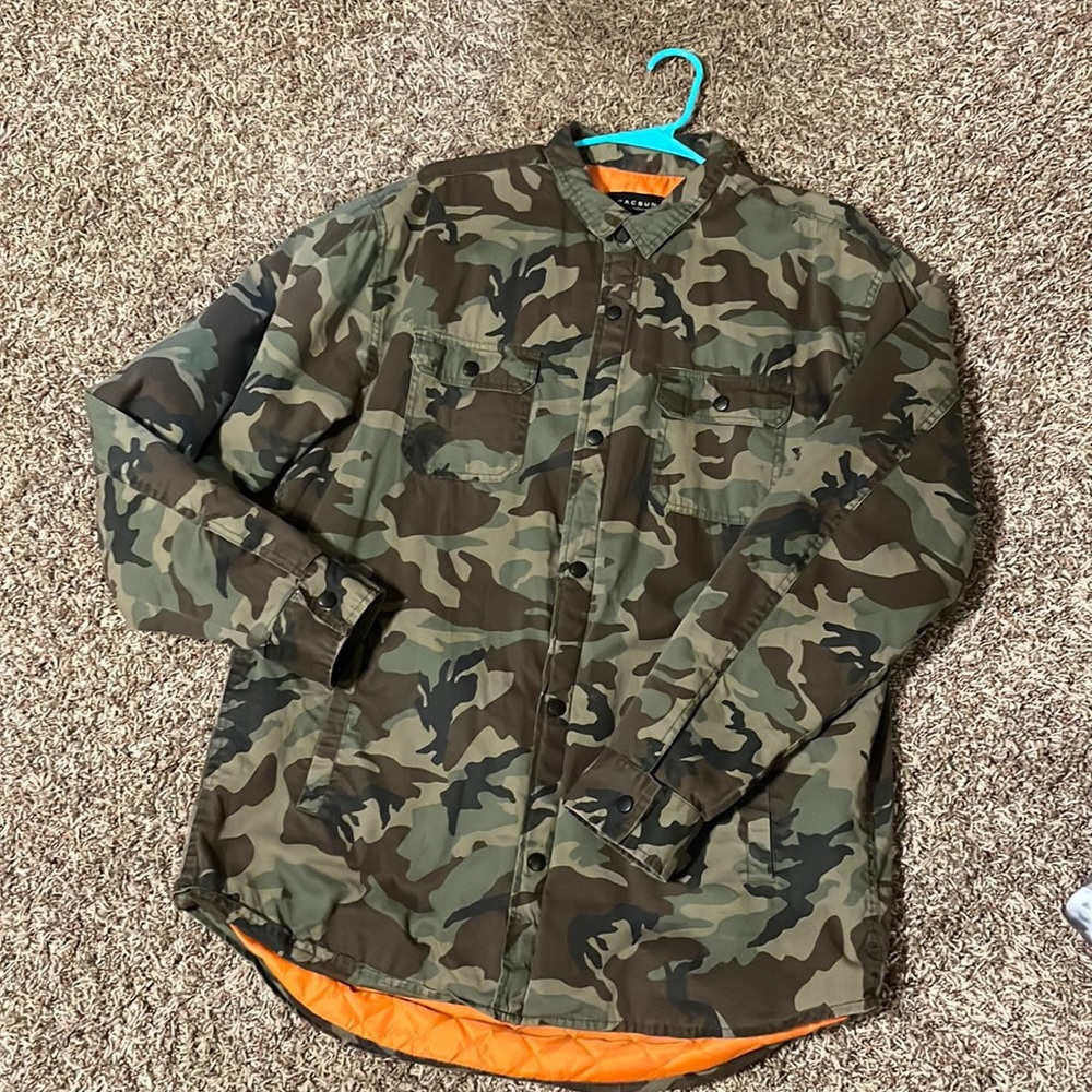 Pacsun camo jacket